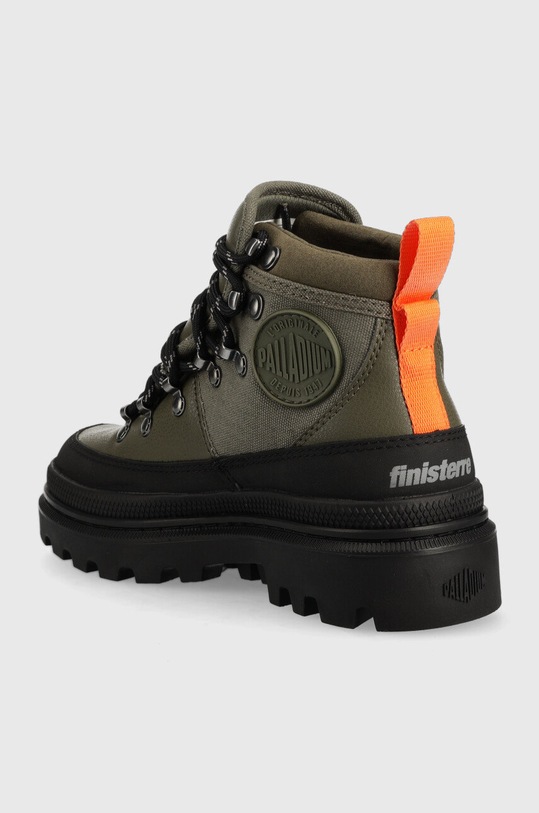 Încălțăminte Palladium cizme din piele intoarsa Palladium x Finisterre 78554.309.M verde