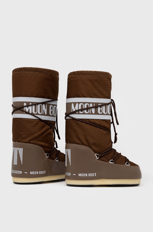 Obuwie Moon Boot śniegowce Icon Nylon 14004400.SHITAKE brązowy