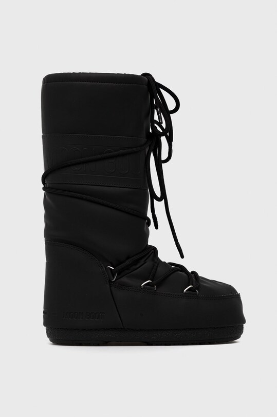 Moon Boot śniegowce Icon Rubber brak zapięcia czarny 14027600.BLACK