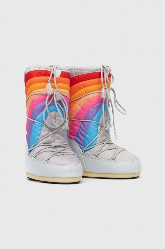 Μπότες χιονιού Moon Boot Icon Rainbow 14027700.BlueRed πολύχρωμο AW22