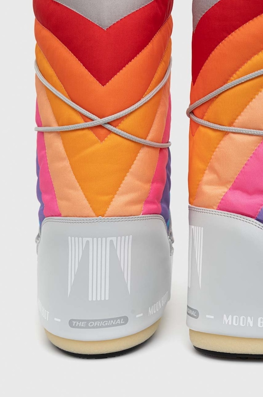 Obuwie Moon Boot śniegowce Icon Rainbow 14027700.BlueRed multicolor
