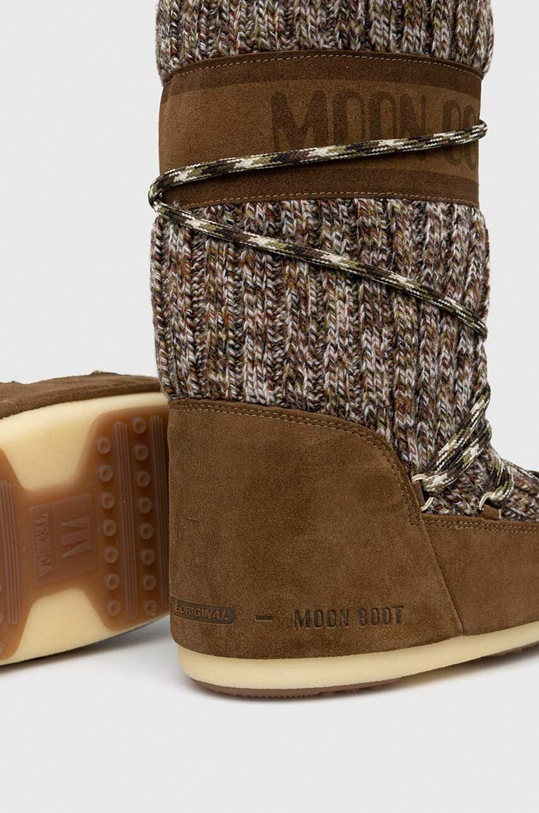 Obuwie Moon Boot śniegowce Icon Wool 14027800.SIGARO brązowy