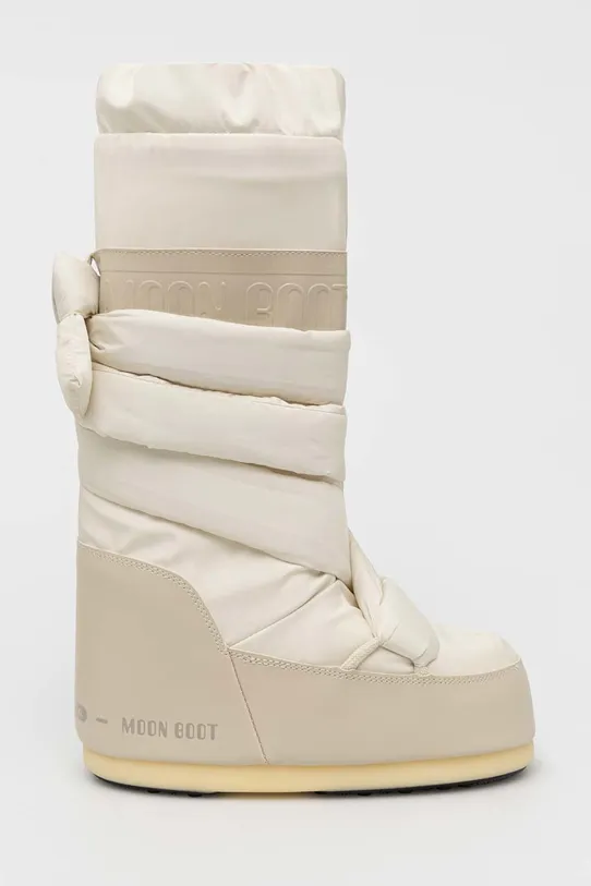 Moon Boot snow boots Icon Mega Lace textile beige 14028000.ECRU