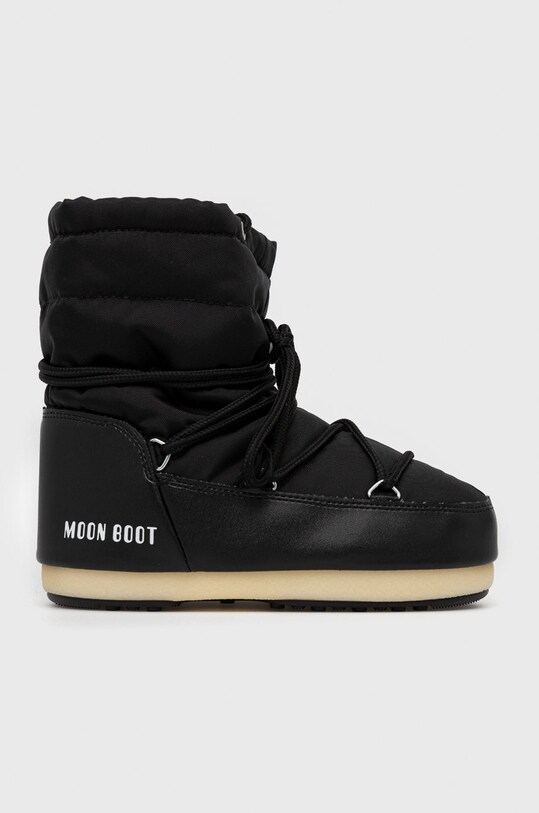 Μπότες χιονιού Moon Boot Light Low Nylon συνθετικό μαύρο 14600100.BLACK