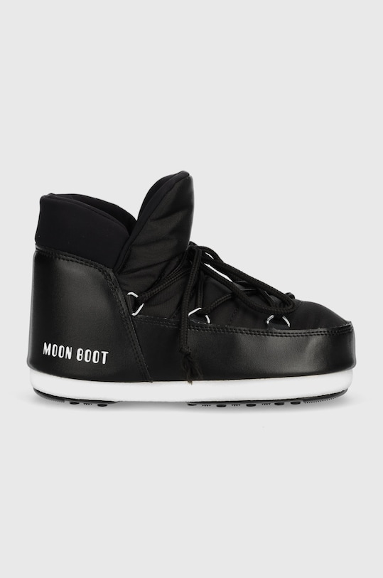 Moon Boot śniegowce Pumps Nylon imitacja skóry licowej czarny 14600300.BLACK