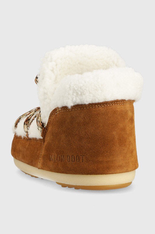 Obuwie Moon Boot śniegowce Pumps Shearling 14600900.WHISKY brązowy