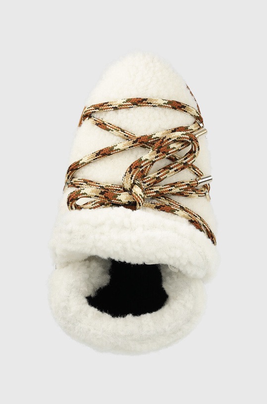 Moon Boot śniegowce Pumps Shearling brązowy 14600900.WHISKY