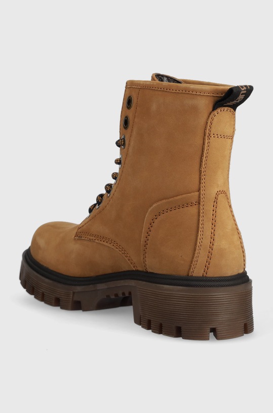 Încălțăminte Wrangler bocanci din piele intoarsa Seattle Lace WL22501A.066 maro