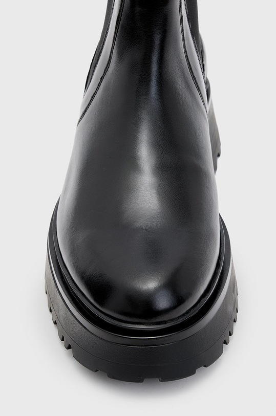 AllSaints ghete chelsea de piele WF580X negru AW22