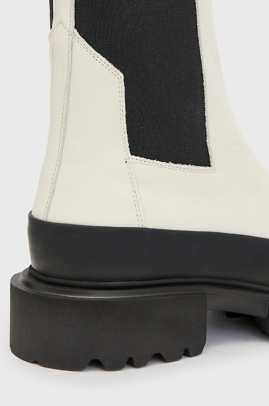 AllSaints ghete chelsea de piele bej WF676X