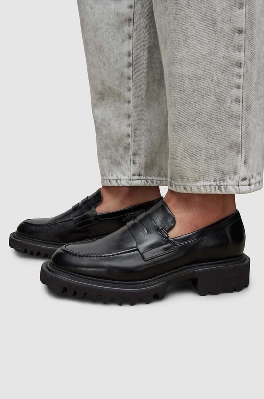 Шкіряні мокасини AllSaints WF0052Z
