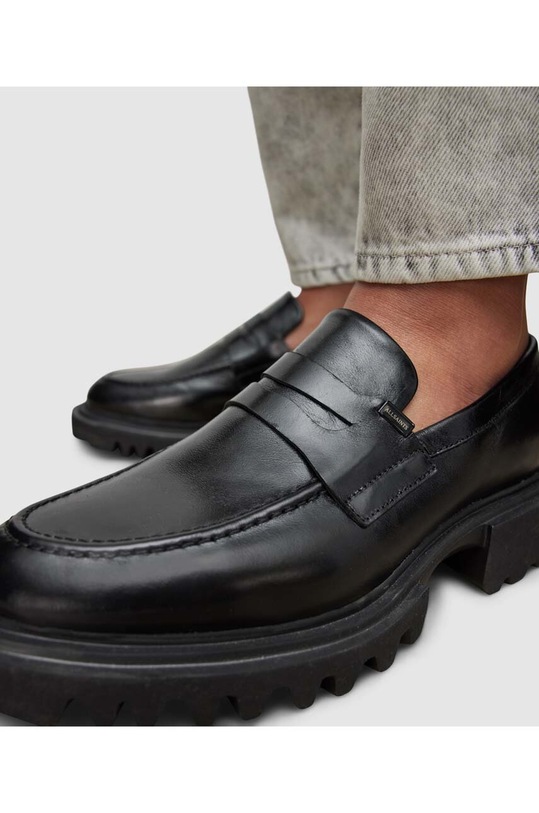 Шкіряні мокасини AllSaints WF0052Z