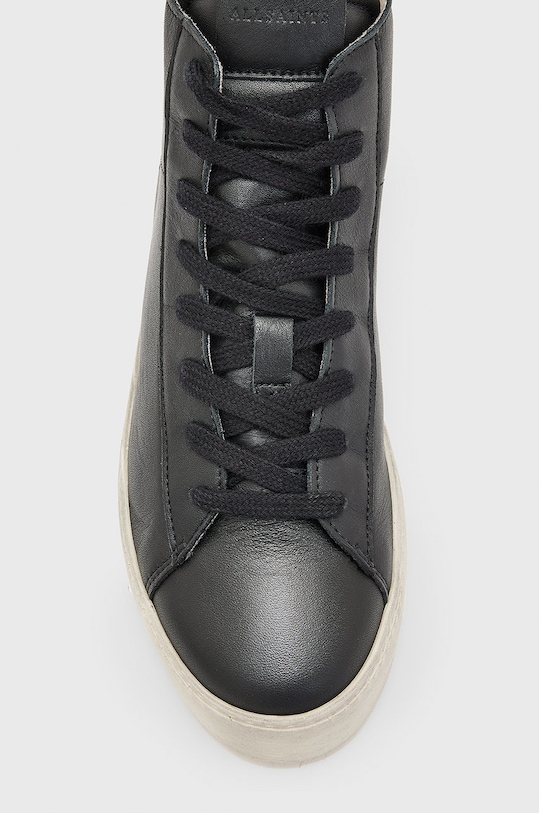 AllSaints scarpe da ginnastica in pelle Tana High Top WF637X nero