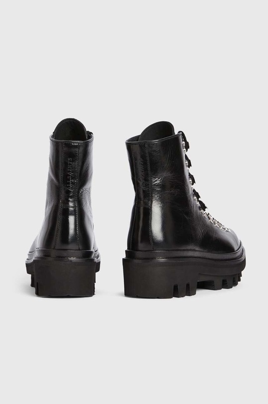 AllSaints stivali da motociclista in pelle Wanda WF017T nero