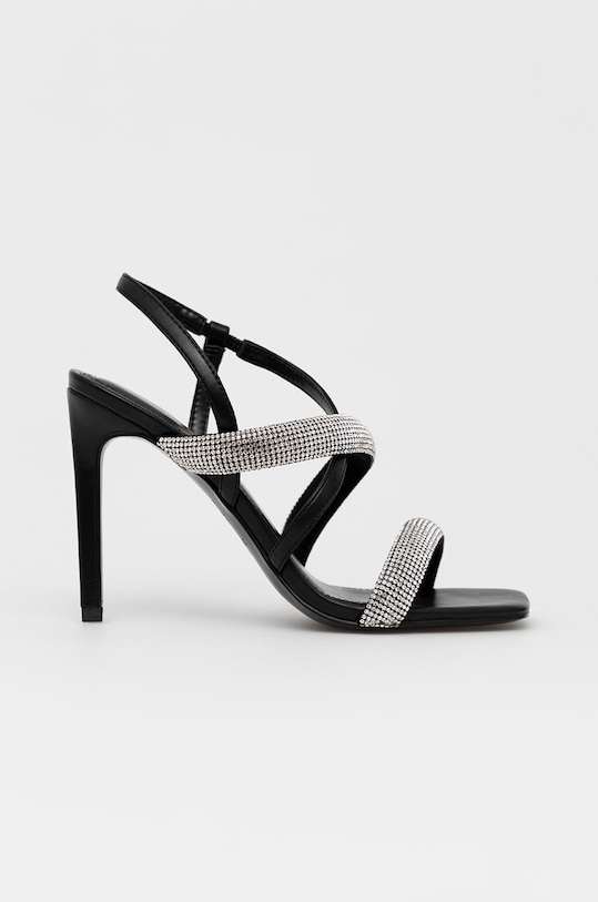 Kožené sandály Kat Maconie Ravenna - Km jehličkový černá RAVENNA.BLACK