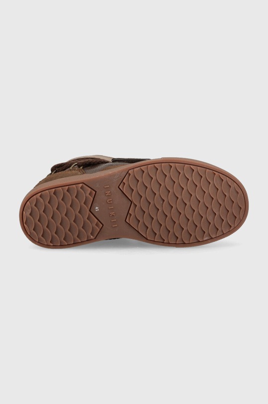 Inuikii cizme de zapada din piele intoarsa 50202.050.Brown maro