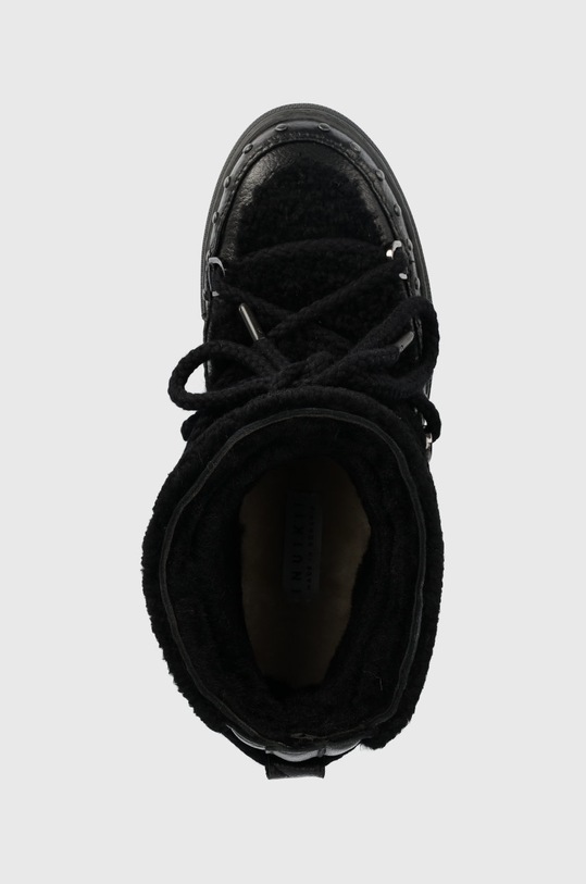 Kožne cipele za snijeg Inuikii Curly Rock crna 70102.076.Black