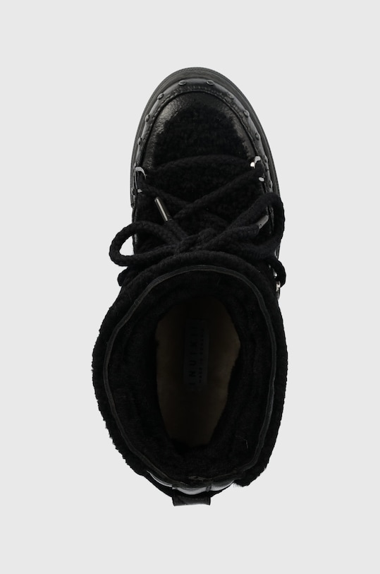 Usnjene snežke Inuikii Curly Rock črna 70102.076.Black