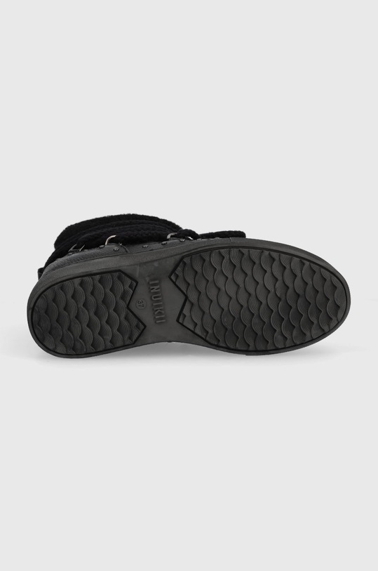 Kožne cipele za snijeg Inuikii Curly Rock 70102.076.Black crna