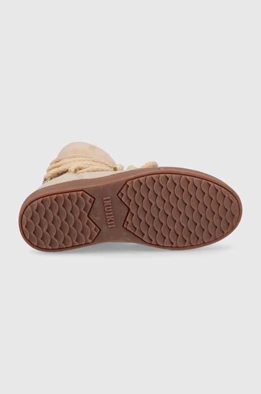 Kožené sněhule Inuikii Classic High Laced béžová 70107.096.Beige
