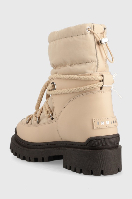 Obuwie Inuikii Śniegowce skórzane Performance Bomber 70107.111.Sand beżowy
