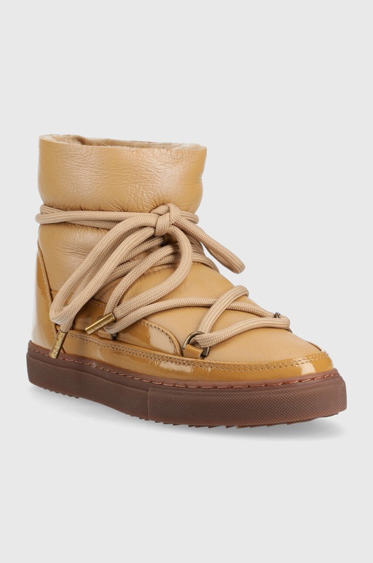 Inuikii Śniegowce skórzane Gloss 70202.006.Desert brązowy AW22