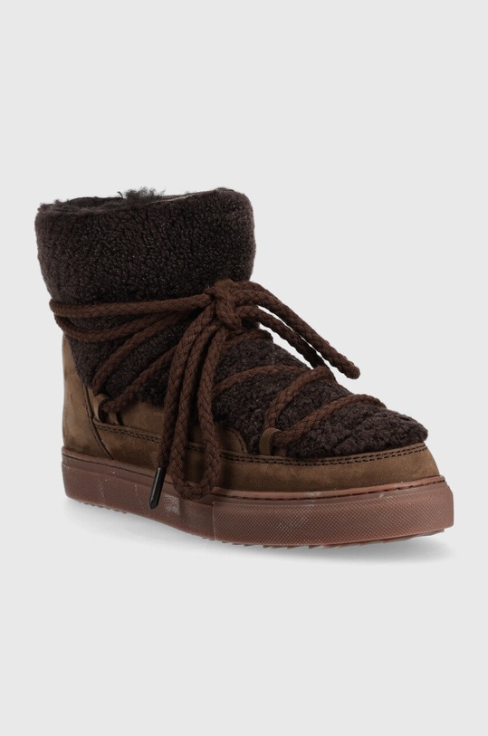 Kožené sněhule Inuikii Curly 70202.016.Dark.Brown hnědá AW22