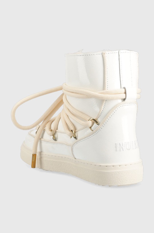 Obuwie Inuikii Śniegowce skórzane Naplack 70202.094.Off.White biały