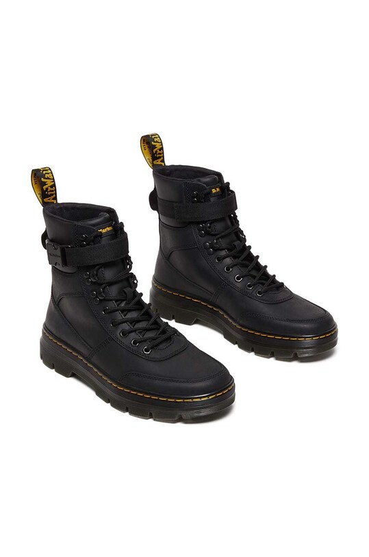 Шкіряні черевики Dr. Martens Combs Tech Leather DM27801001 чорний AW23