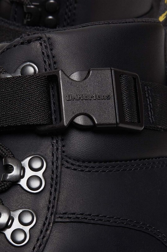 Шкіряні черевики Dr. Martens Combs Tech Leather DM27801001 чорний