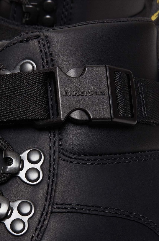 Δερμάτινες μπότες Dr. Martens Combs Tech Leather NHL Pittsburgh Penguins Combs Tech Leather DM27801001 μαύρο