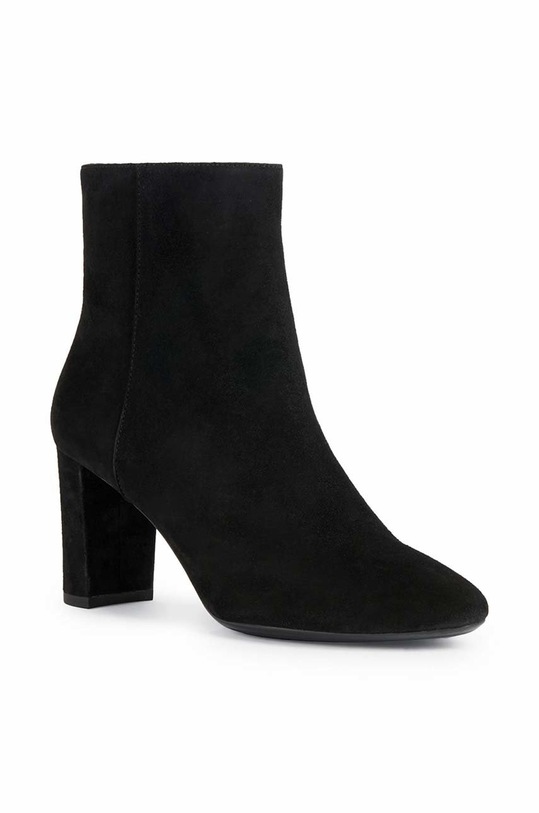 Geox cizme din piele intoarsa Pheby 80 D16QPF.00021.C9999 negru AW22