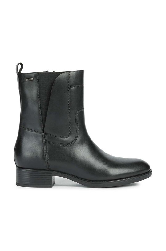 Geox cizme de piele Felicity Abx neizolat negru D26BLA.00043.C9999