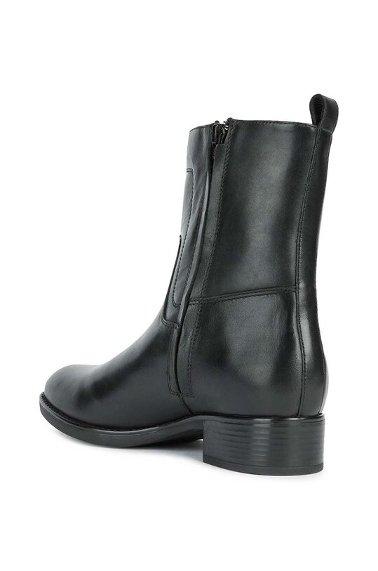 Încălțăminte Geox cizme de piele Felicity Abx D26BLA.00043.C9999 negru