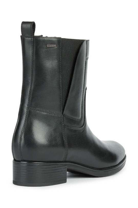Geox botki skórzane Felicity Abx czarny D26BLA.00043.C9999