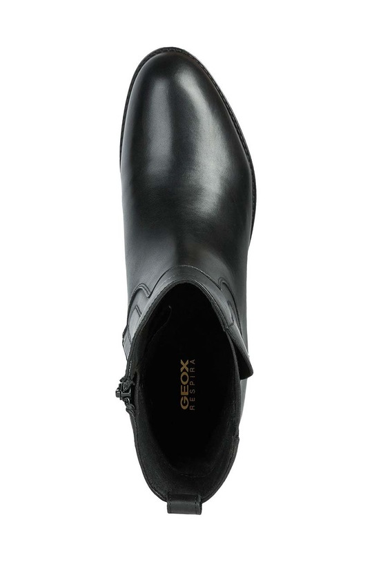 Geox botki skórzane Felicity Abx D26BLA.00043.C9999 czarny