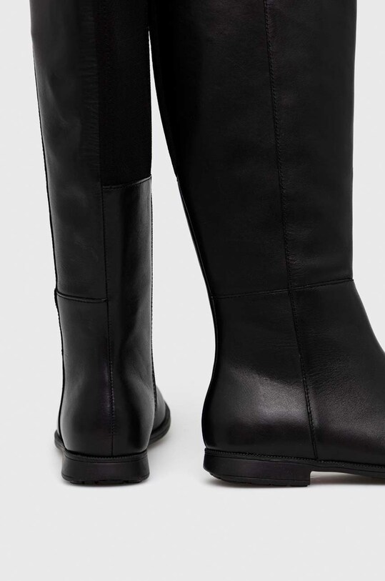 Boty Kožené kozačky Camper 1913 K400451.001 černá