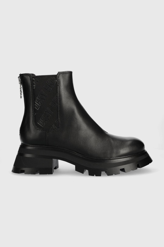 Dkny sztyblety Sasha płaski czarny K3269108