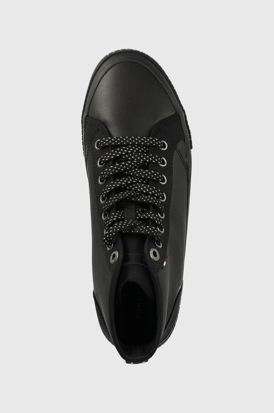 Tommy Hilfiger trampki skórzane MODERN VULC LEATHER czarny FM0FM04163