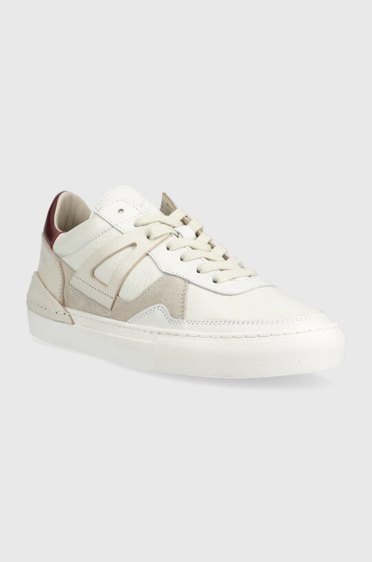 Kožené tenisky Tommy Hilfiger TH LAB COURT SNEAKER FM0FM04267 bílá SS23