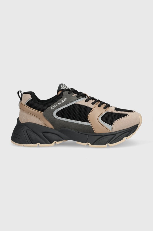 Superge Steve Madden Standout Imitacija zrnatega usnja bež SM11002083.BKU