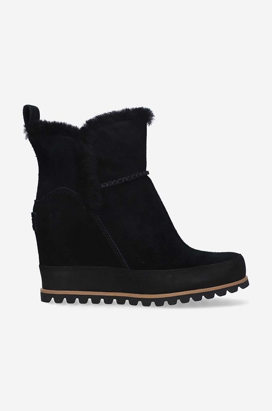 UGG botki zamszowe Malvella ocieplane czarny 1120802.BLKS