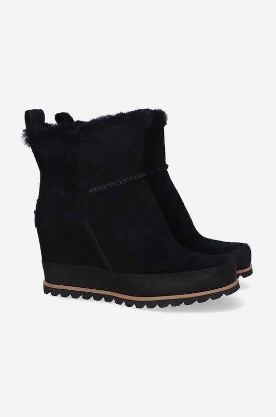 UGG botki zamszowe Malvella 1120802.BLKS czarny
