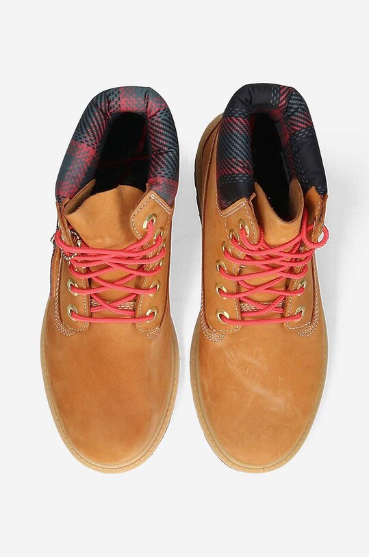 Čizme od brušene kože Timberland 6IN Hert BT Cupsole W smeđa A5MC4