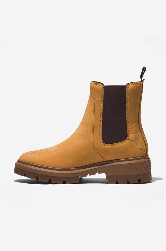 Obuv Kožené topánky chelsea Timberland Cortina Valley Chelsea A5VAG hnedá