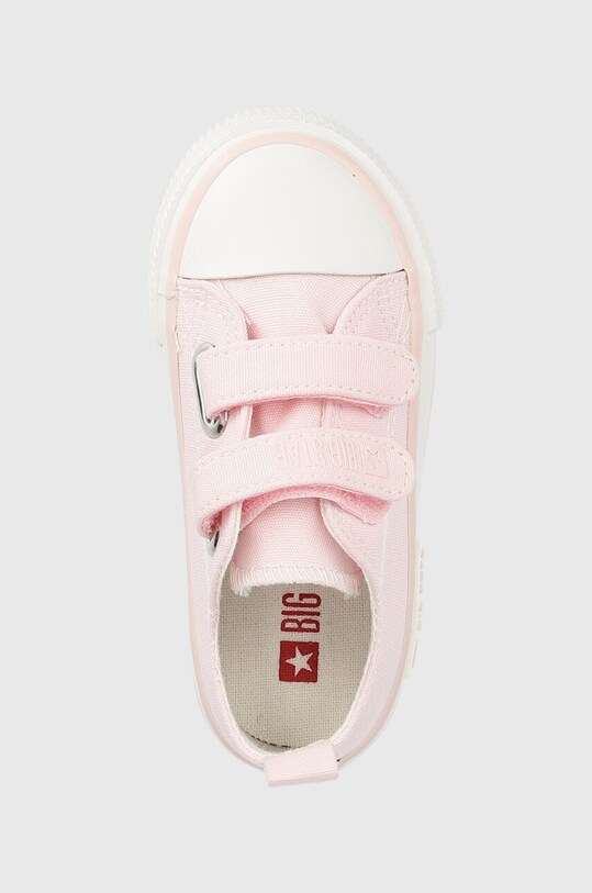 Παιδικά πάνινα παπούτσια Big Star ροζ KK374083.PINK
