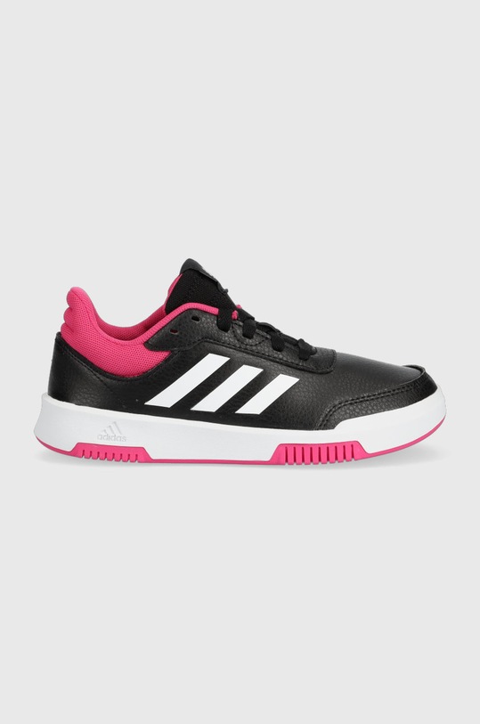 adidas sneakersy dziecięce imitacja skóry licowej czarny GW6437
