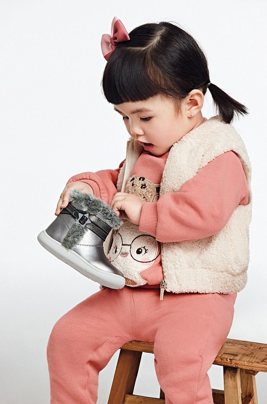 Mayoral stivali da neve bambini 42314.23B.Baby grigio AW22