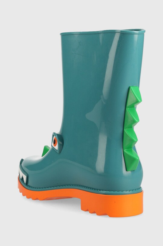 Dziewczynka Melissa kalosze dziecięce Rain Boot + Fabula Inf M.33677.AF028 turkusowy