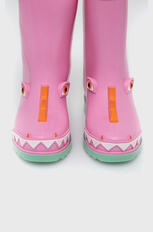 Melissa kalosze dziecięce Rain Boot + Fabula Inf różowy M.33677.AF029